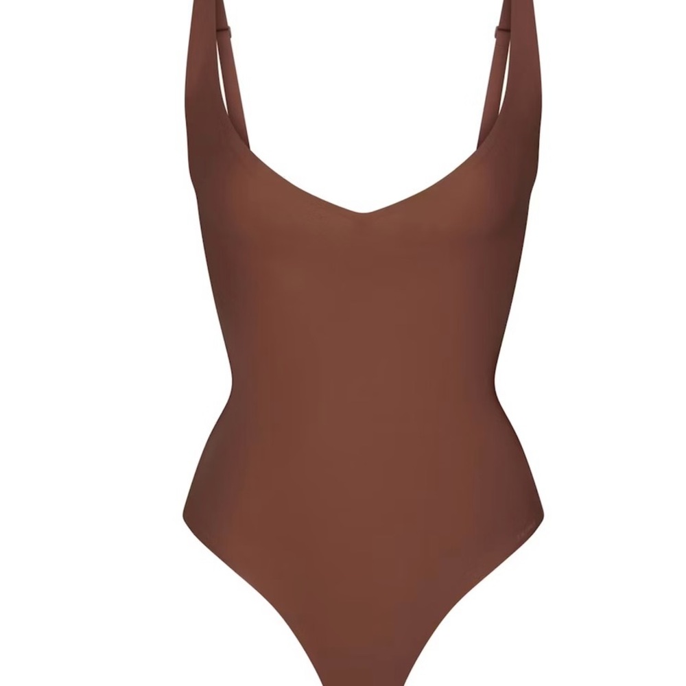 SKIMS Brown Bodysuit